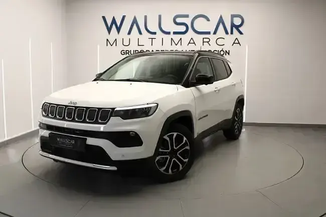Usado Jeep Compass Limited 131 CV (96 kW) 2022 Blanco SUV