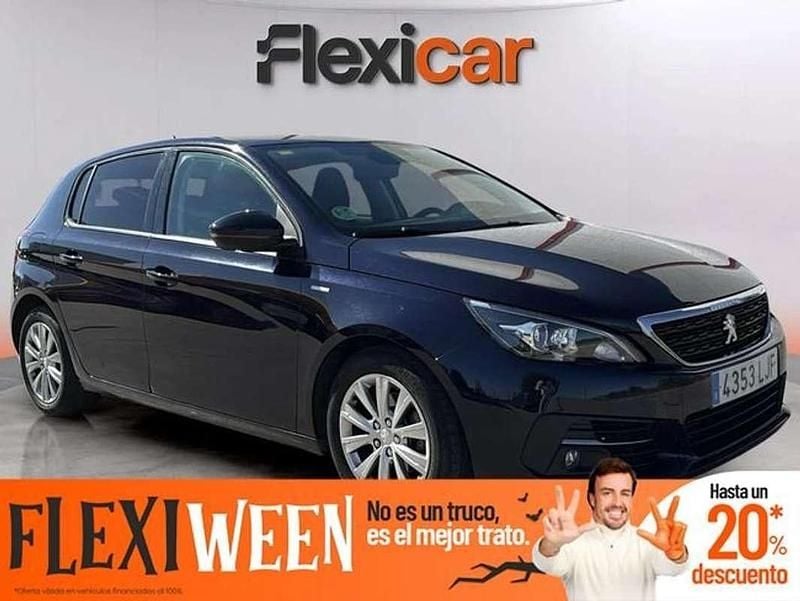 Negro Usado 2020 Peugeot 308 Allure Familiar | 9890 € (Precio justo) - Imagen 1/4