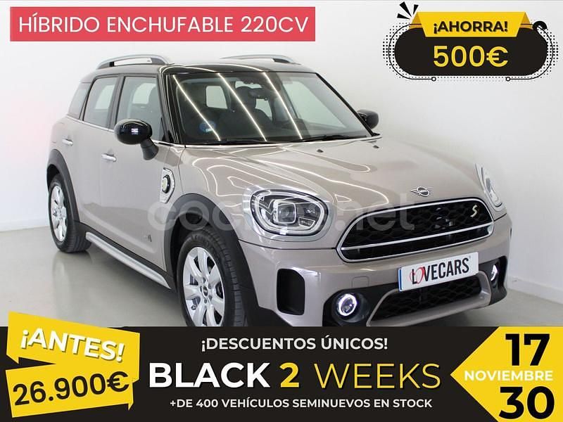 Gris / plata Usado 2022 Mini Cooper S Countryman SUV | 26.400 € (Precio justo) - Imagen 1/3