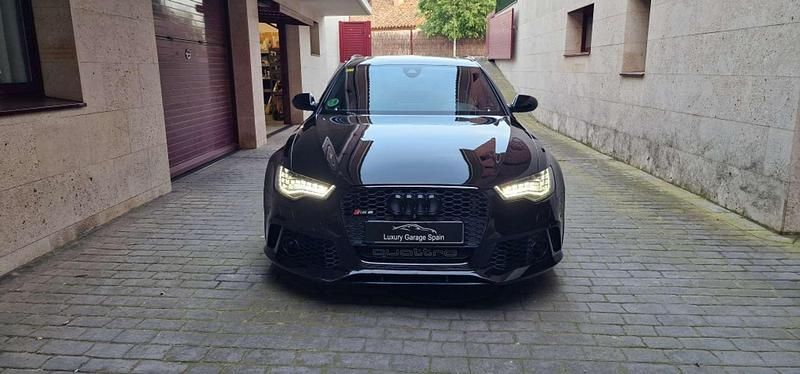 Usado Audi RS6 Exclusive 560 CV (411 kW) 2014 Negro Familiar