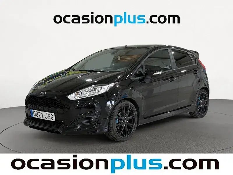 Negro Usado 2016 Ford Fiesta ST-Line Utilitario | 10.600 € (Precio justo) - Imagen 1/4