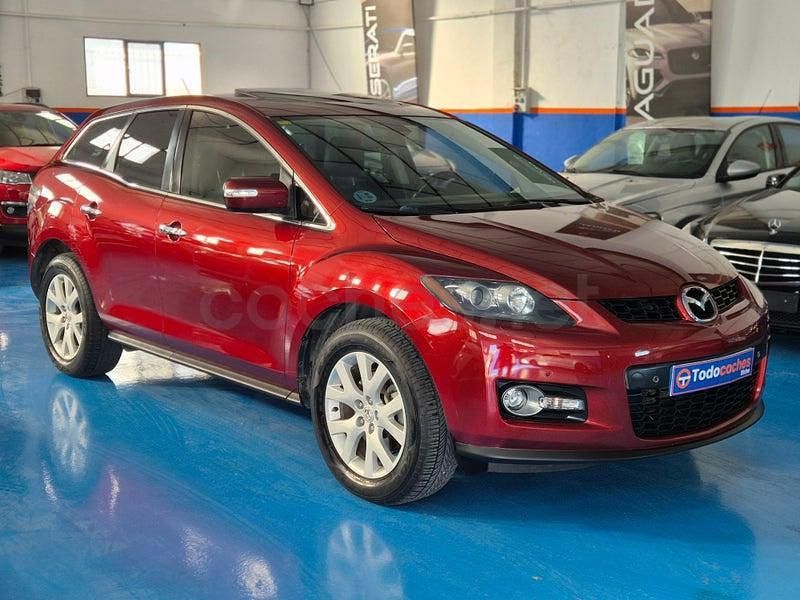Usado Mazda CX-7 Sportive 260 CV (191 kW) 2007 Granate SUV