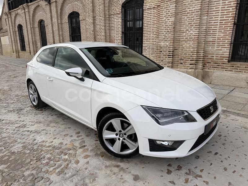 Usado Seat Leon SC FR 122 CV (89 kW) 2013 Blanco Utilitario