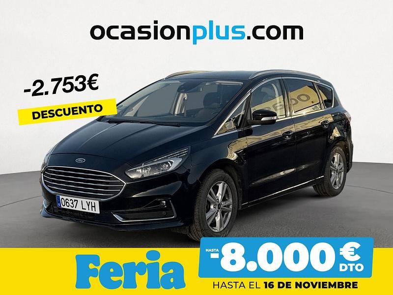 Negro Usado 2022 Ford S-MAX Titanium Monovolumen | 30.290 € (Un poco caro) - Imagen 1/3