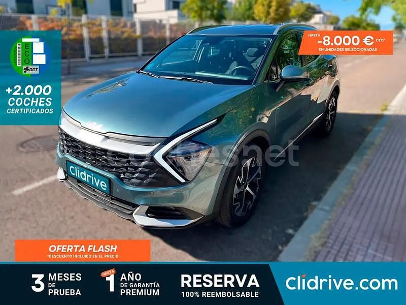 Verde Usado 2022 Kia Sportage SUV | 26.490 € (Precio justo) - Imagen 1/3