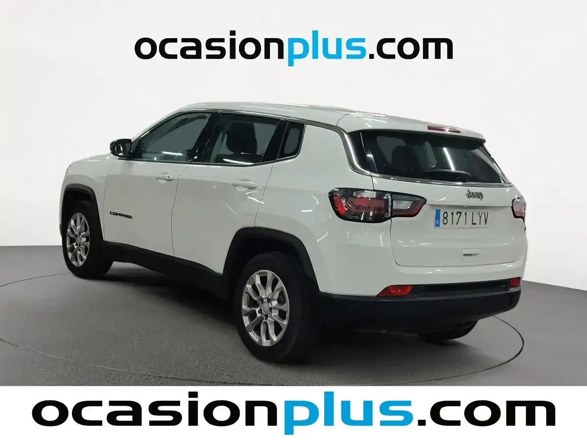 Usado Jeep Compass Longitude 130 CV (95 kW) 2022 Blanco SUV