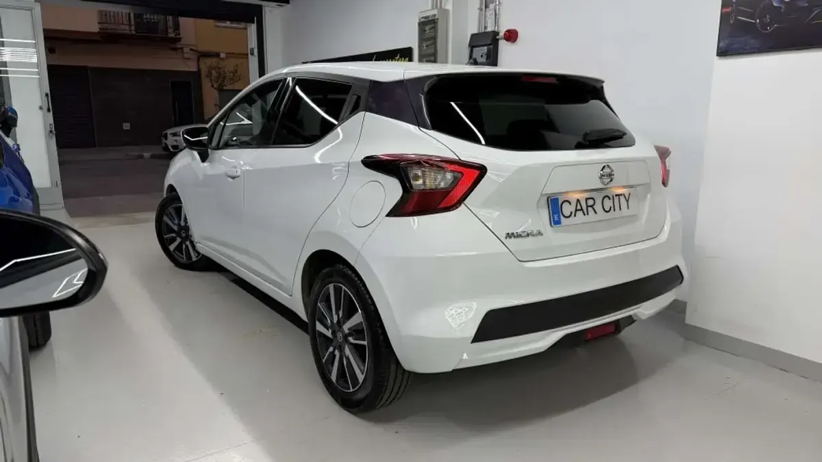 Usado Nissan Micra S 101 CV (74 kW) 2019 Blanco Utilitario
