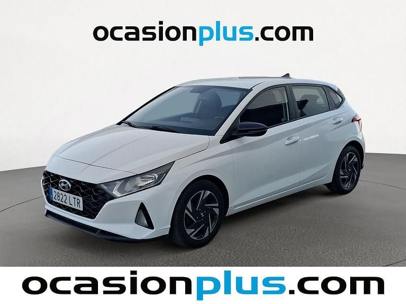 Blanco Usado 2021 Hyundai i20 Utilitario | 11.864 € (Precio justo) - Imagen 1/4