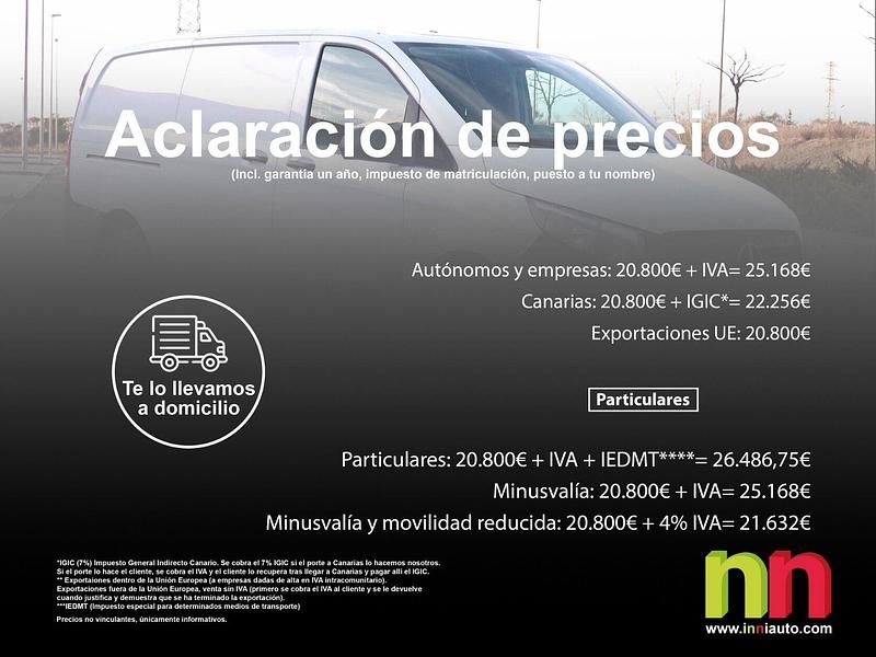 Usado Mercedes Vito 136 CV (100 kW) 2021 Blanco Van
