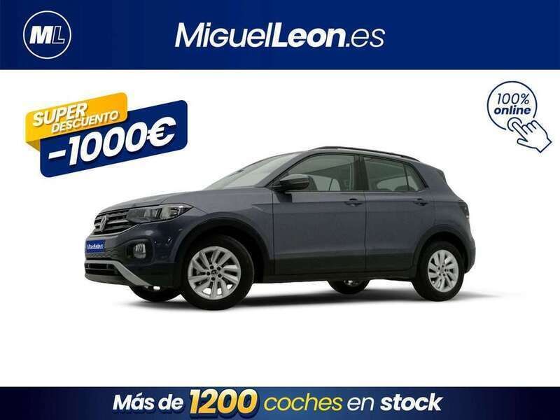 Gris Usado 2023 VW T-Cross Advance SUV | 18.985 € (Precio justo) - Imagen 1/3