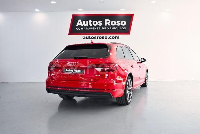 Usado Audi A4 S-Line 150 CV (110 kW) 2018 Rojo Familiar