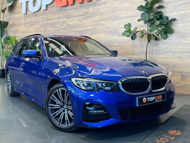 Azul Usado 2021 BMW 330 Shadowline Familiar | 36.990 € (Caro) - Imagen 1/4