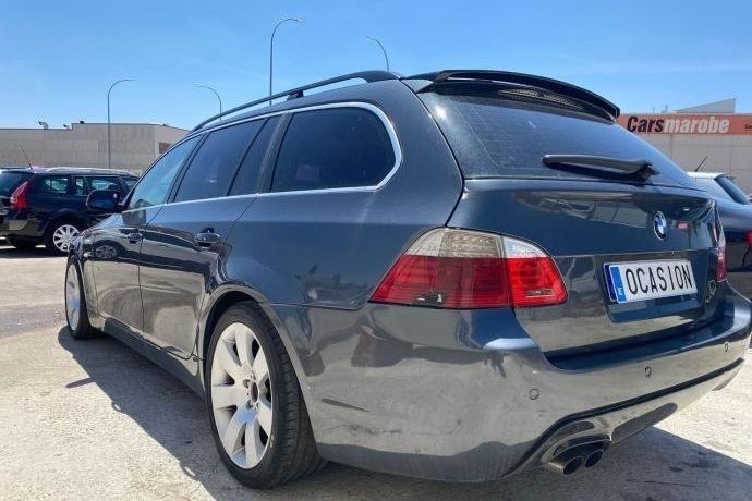 Usado BMW 525 197 CV (144 kW) 2008 Gris Familiar
