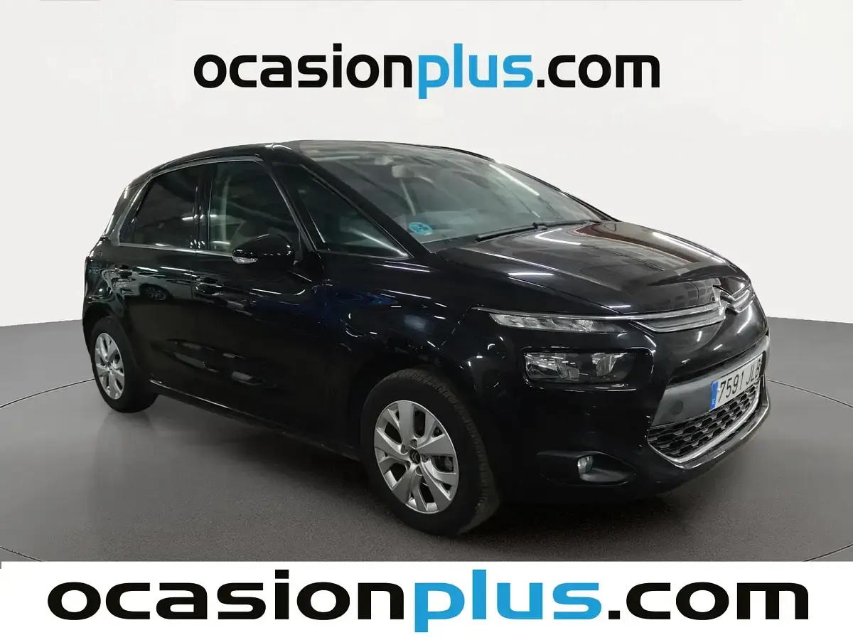 Usado Citroën C4 Feel 130 CV (95 kW) 2016 Negro Monovolumen
