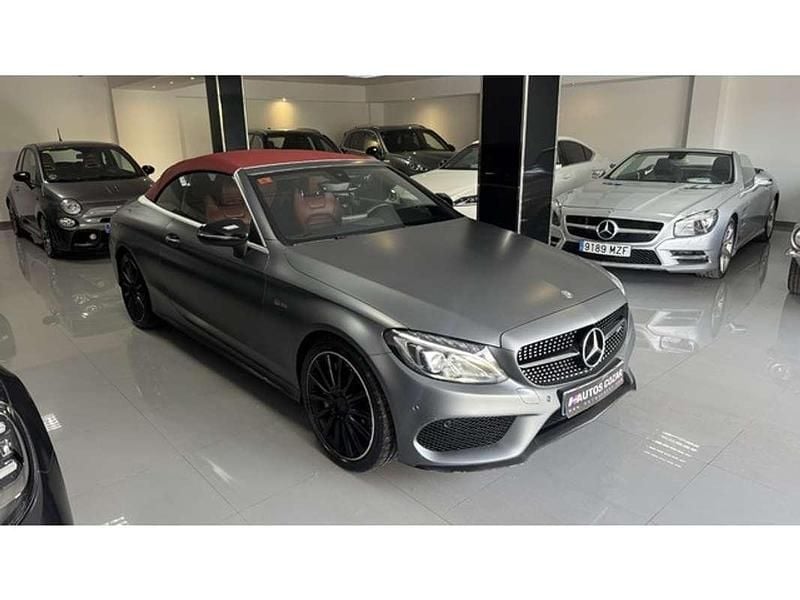 Usado Mercedes C43 AMG AMG 367 CV (269 kW) 2017 Gris Descapotable