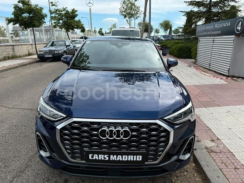 Azul Usado 2021 Audi Q3 Sportback S-Line SUV | 33.900 € (Precio justo) - Imagen 1/4