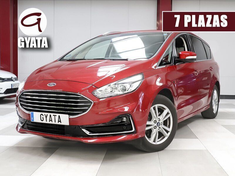 Rojo Usado 2023 Ford S-MAX Titanium Monovolumen | 36.990 € - Imagen 1/4