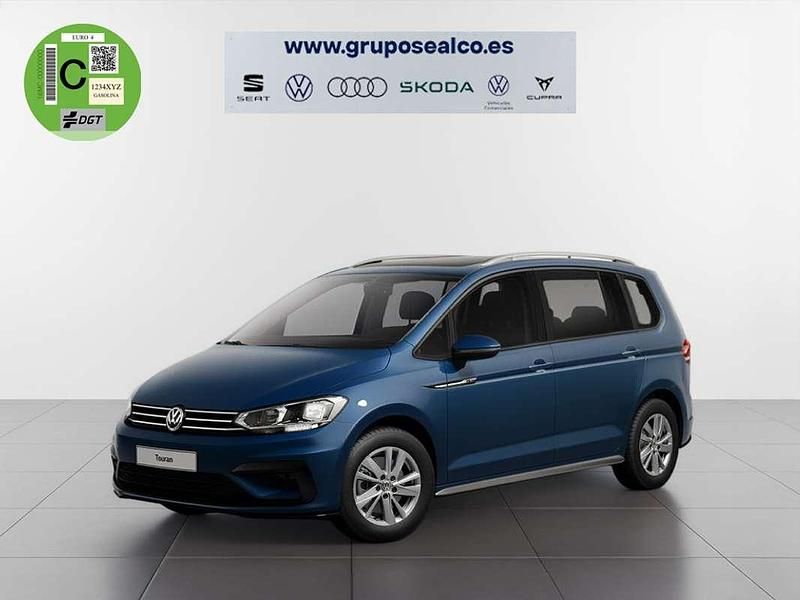 Azul Usado 2020 VW Touran Advance Monovolumen | 23.490 € (Precio justo) - Imagen 1/4