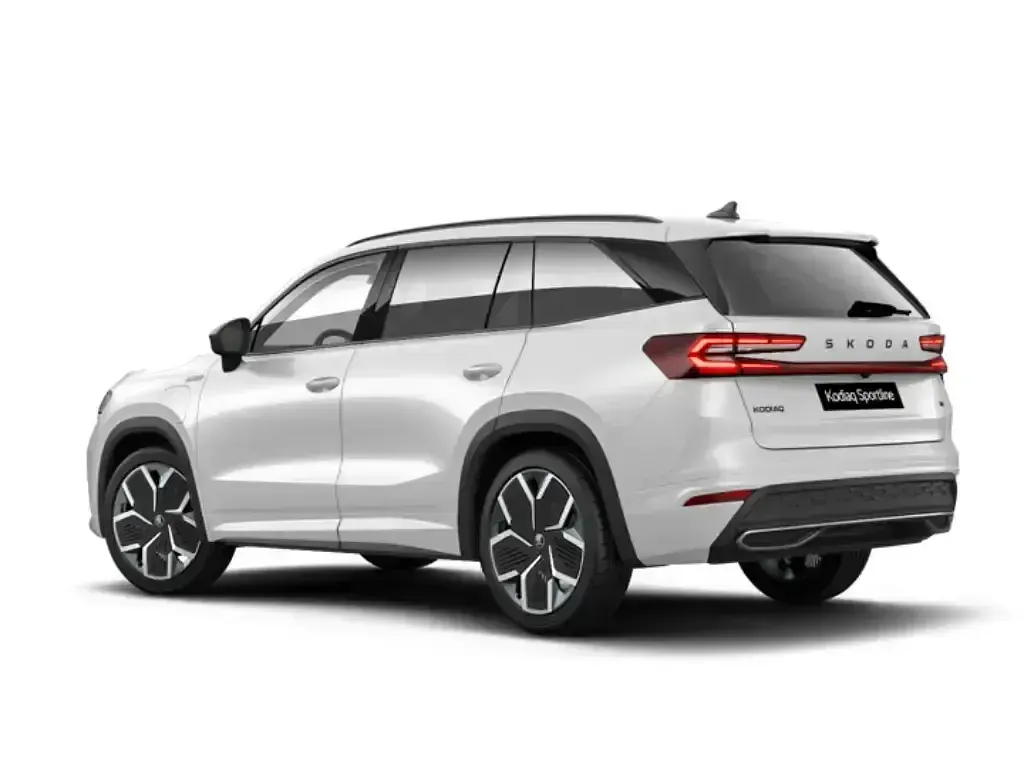 Ny Skoda Kodiaq SportLine 204 HK (150 kW) 2026 Hvid SUV