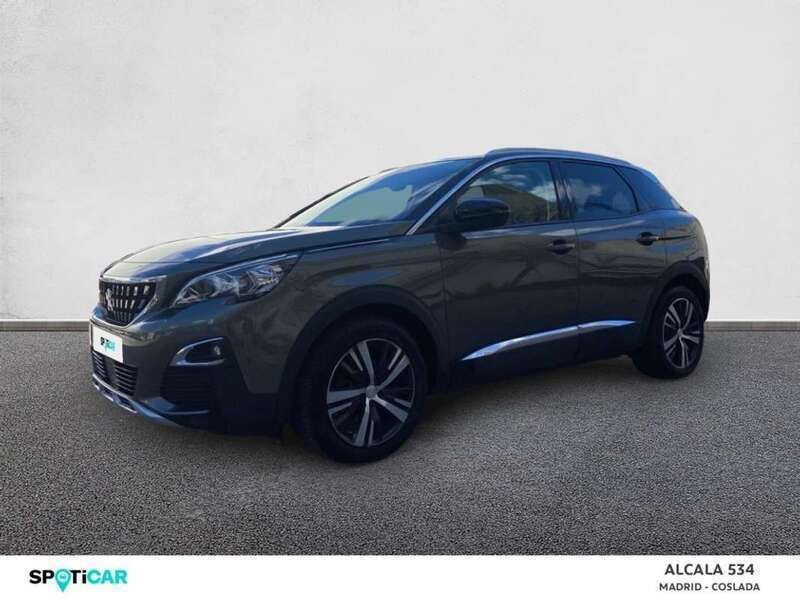 Gris Usado 2019 Peugeot 3008 Allure SUV | 17.900 € (Precio justo) - Imagen 1/4