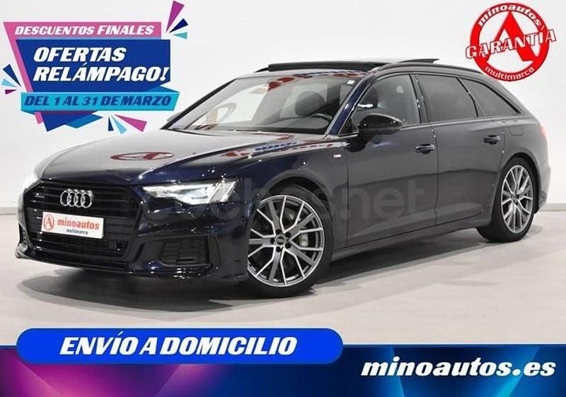 Usado Audi A6 S-Line 299 CV (219 kW) 2021 Gris Familiar