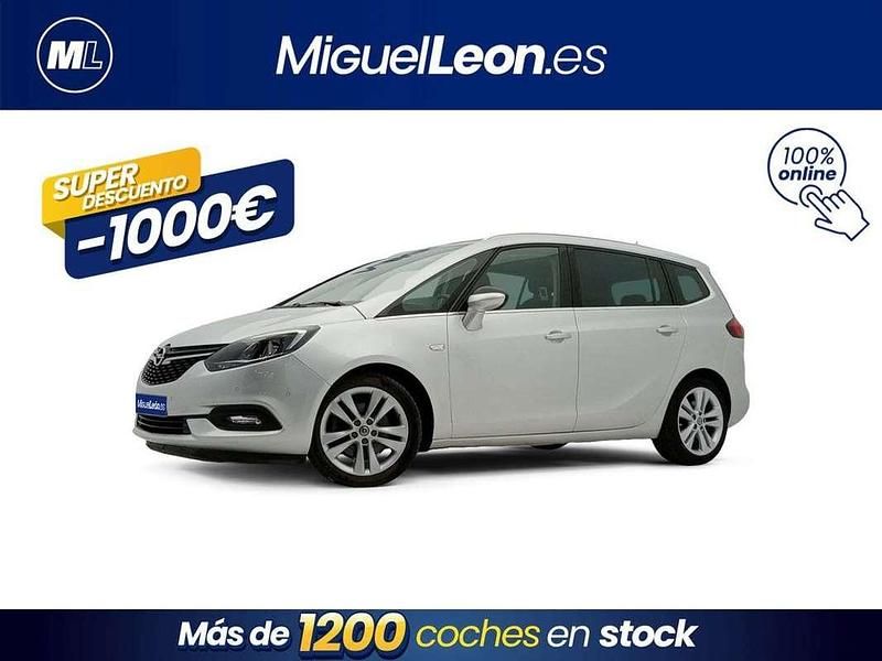 Gris Usado 2019 Opel Zafira Monovolumen | 13.485 € (Precio justo) - Imagen 1/3