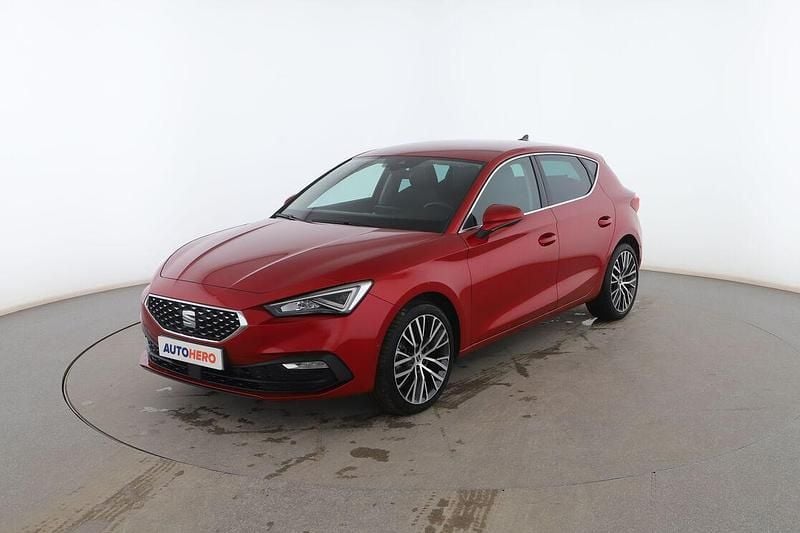 Usado Seat Leon XCELLENCE 131 CV (96 kW) 2020 Rojo Berlina