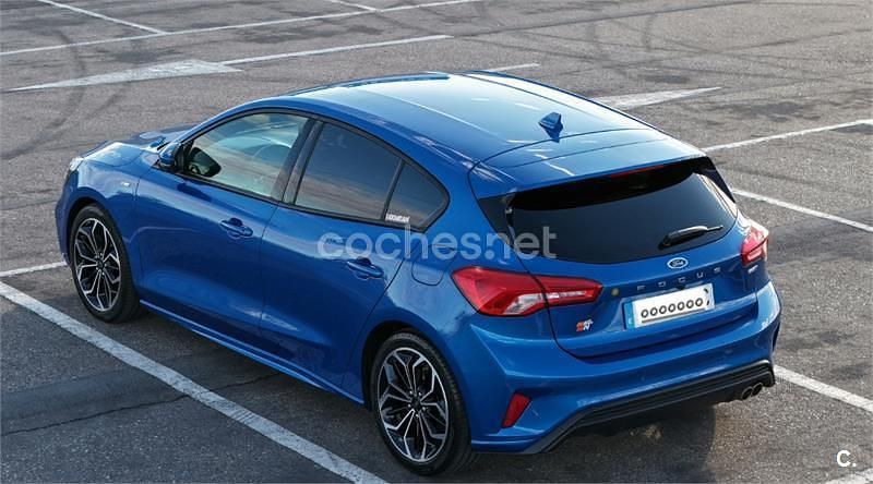 Usado Ford Focus ST-Line 125 CV (91 kW) 2020 Azul Berlina