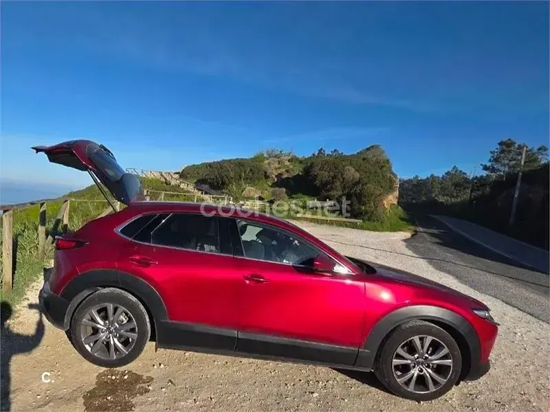 Usado Mazda CX-30 122 CV (89 kW) 2021 Rojo SUV