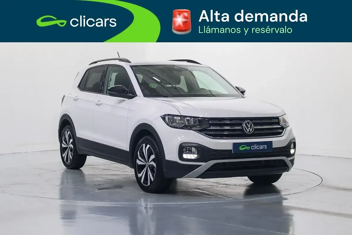 Usado VW T-Cross Advance 110 CV (80 kW) 2023 Blanco SUV
