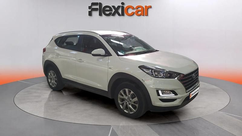 Usado Hyundai Tucson N Line 136 CV (100 kW) 2020 Blanco SUV