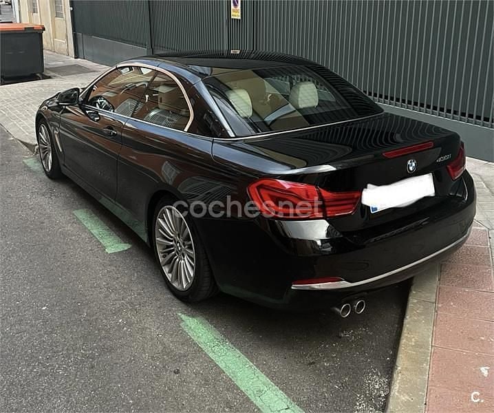 Usado BMW 430 Cabriolet 252 CV (185 kW) 2018 Negro Descapotable