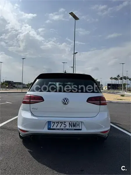 Usado VW Golf VII GTI 220 CV (161 kW) 2013 Blanco Berlina