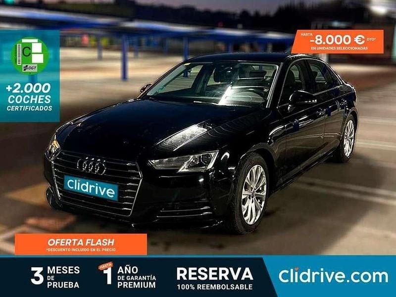 Usado Audi A4 Design 190 CV (139 kW) 2016 Negro Berlina