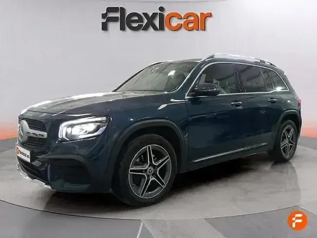 Usado Mercedes GLB200 150 CV (110 kW) 2021 Azul SUV