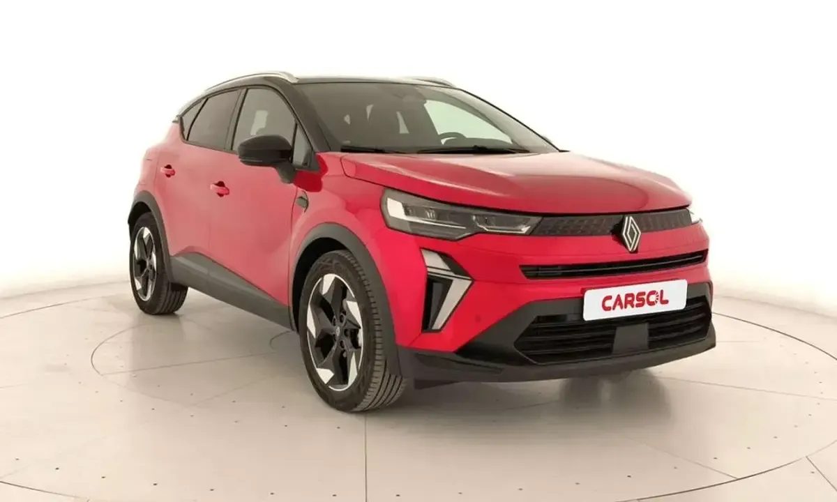 Usado Renault Captur Techno 101 CV (74 kW) 2025 Rojo SUV