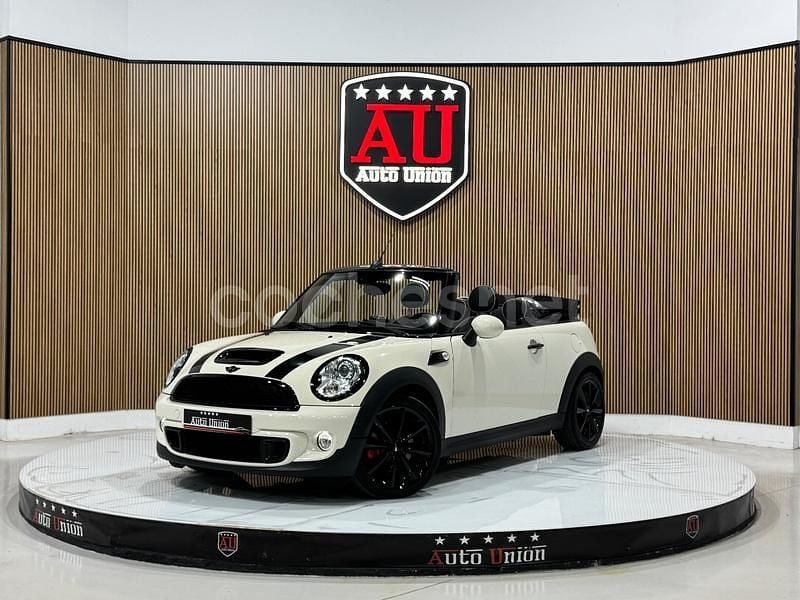 Beige Usado 2014 Mini Cooper S Cabriolet Descapotable | 17.499 € (Buen precio) - Imagen 1/4