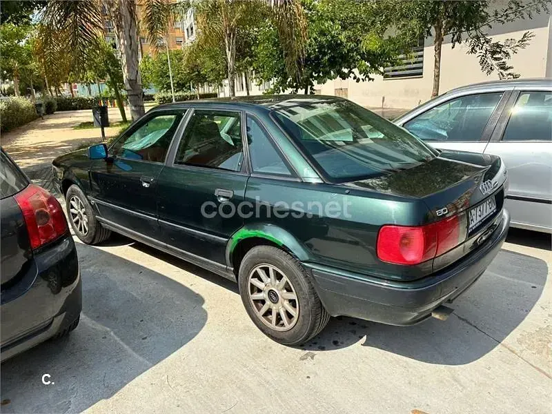 Usado Audi 80 150 CV (110 kW) 1994 Verde Familiar