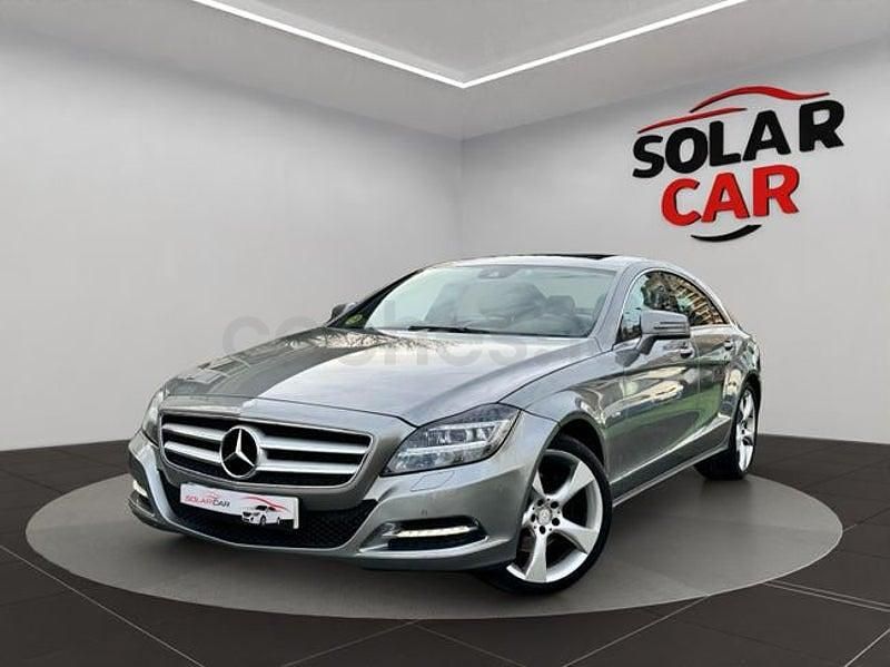 Usado Mercedes CLS350 265 CV (194 kW) 2011 Gris / plata Berlina