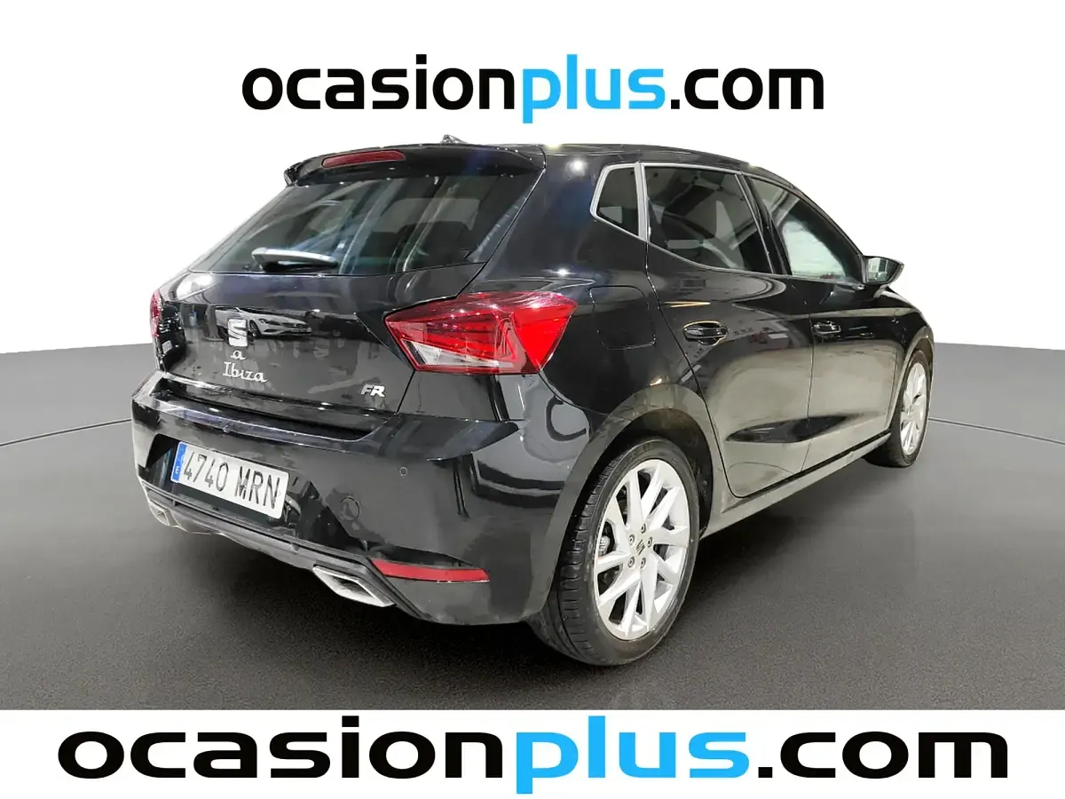 Usado Seat Ibiza FR 150 CV (110 kW) 2024 Negro Utilitario