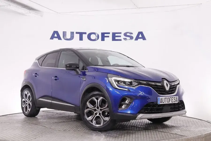 Usado Renault Captur Intens 90 CV (66 kW) 2022 Azul SUV