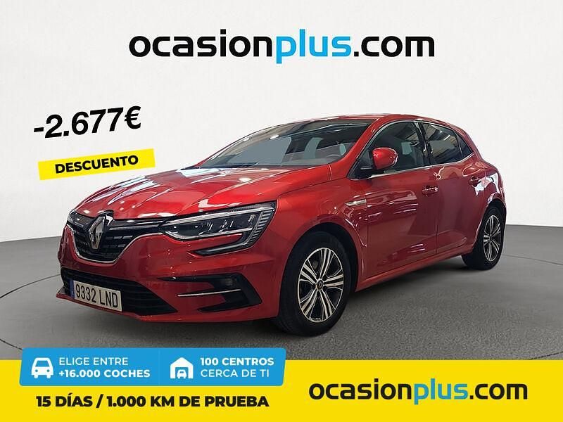 Rojo Usado 2021 Renault Mégane IV Zen Berlina | 18.450 € (Un poco caro) - Imagen 1/4