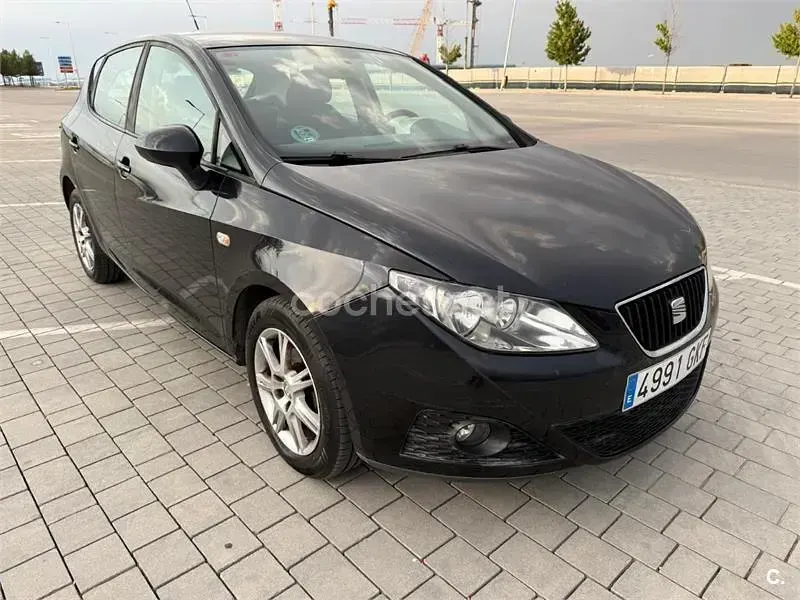Usado Seat Ibiza Stylance 85 CV (62 kW) 2009 Negro Berlina