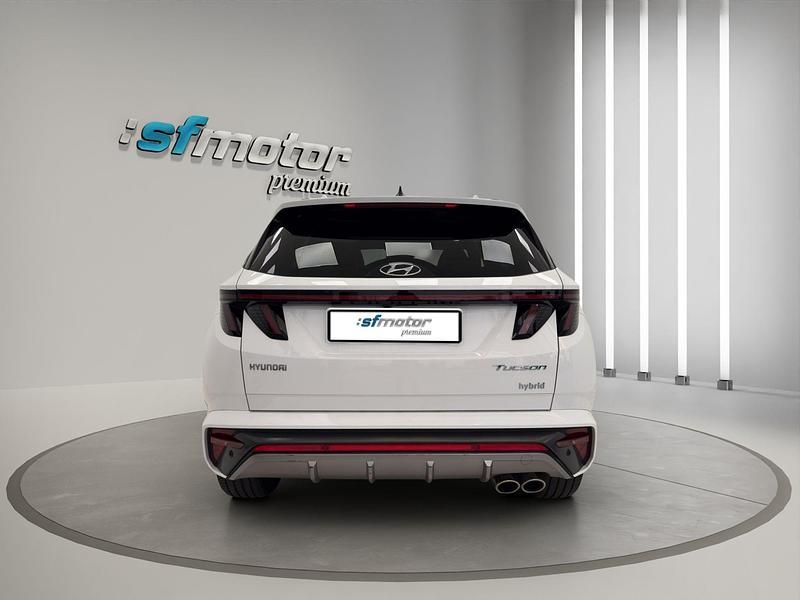 Usado Hyundai Tucson N Line 230 CV (169 kW) 2020 Blanco SUV