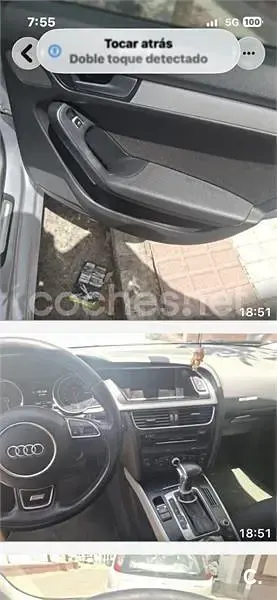 Usado Audi A5 Sportback Advanced 150 CV (110 kW) 2015 Gris / plata Utilitario
