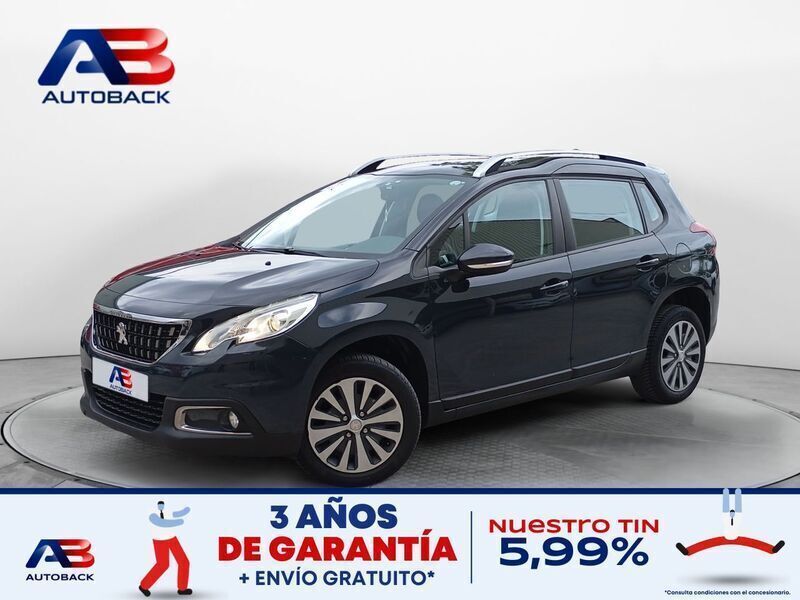 Negro Usado 2017 Peugeot 2008 Style SUV | 9850 € (Buen precio) - Imagen 1/2