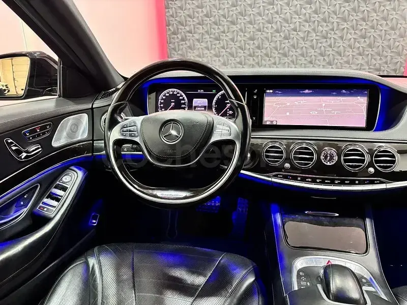 Usado Mercedes S350 258 CV (189 kW) 2013 Negro Berlina