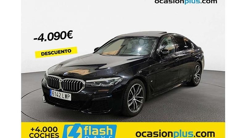 Negro Usado 2022 BMW 520 Berlina | 35.900 € (Un poco caro) - Imagen 1/1