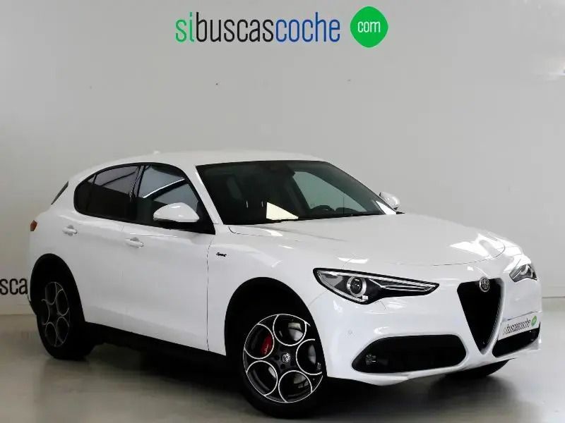 Blanco Usado 2021 Alfa Romeo Stelvio Sprint SUV | 39.990 € (Caro) - Imagen 1/4