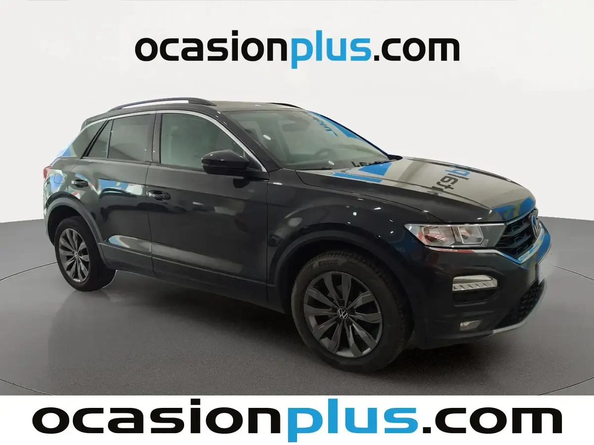 Usado VW T-Roc Advance 110 CV (80 kW) 2021 Gris SUV